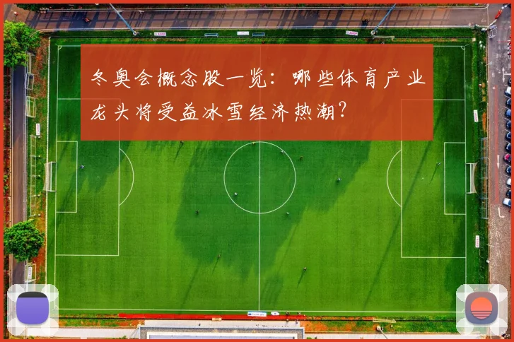 冬奥会概念股一览：哪些体育产业龙头将受益冰雪经济热潮？