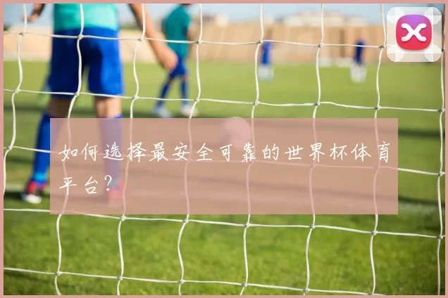 如何选择最安全可靠的世界杯体育平台？